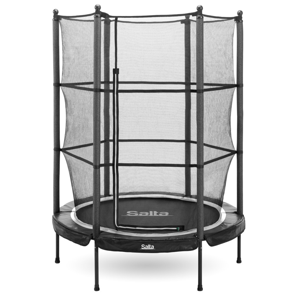  Junior 140 zwart met veiligheidsnet